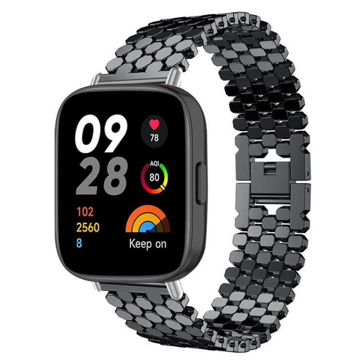 xDfind Fish Scale Texture Metal Watch Band, For Redmi Watch 3