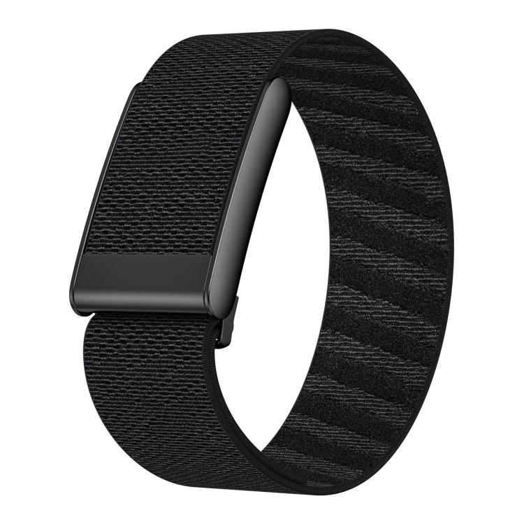 xDfind Black Buckle Sport Elastic Twill Pattern Nylon Watch Band