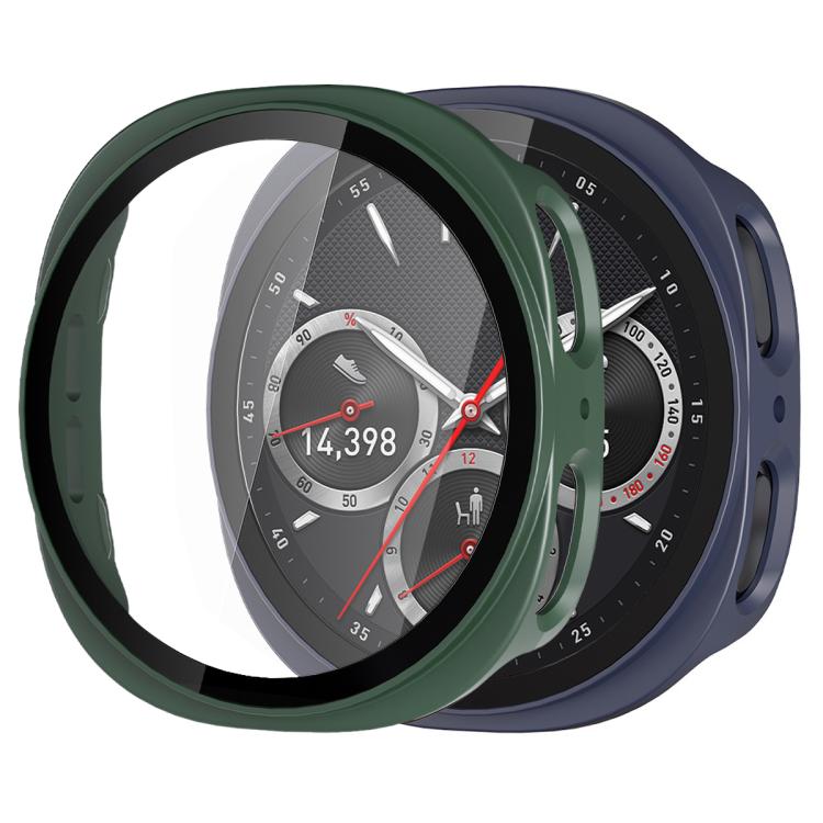 xDfind Tempered Film Integrated Frosted PC Watch Protective Cover, For Samsung Galaxy Watch8 44mm