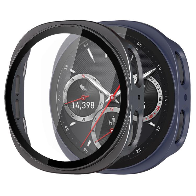 xDfind Tempered Film Integrated Frosted PC Watch Protective Cover, For Samsung Galaxy Watch8 44mm