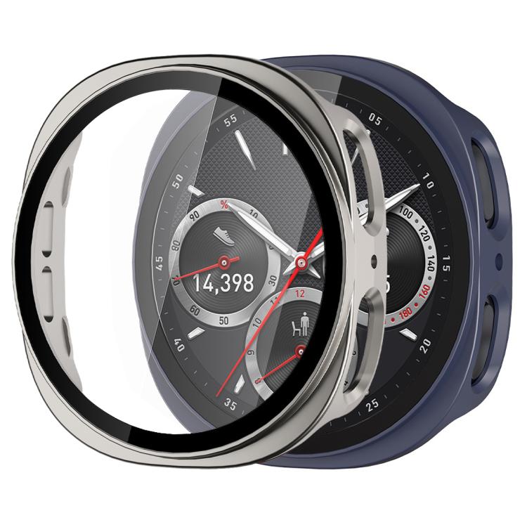 xDfind Tempered Film Integrated Frosted PC Watch Protective Cover, For Samsung Galaxy Watch8 44mm