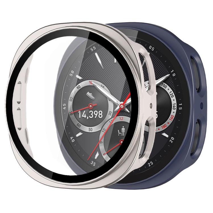 xDfind Tempered Film Integrated Frosted PC Watch Protective Cover, For Samsung Galaxy Watch8 44mm
