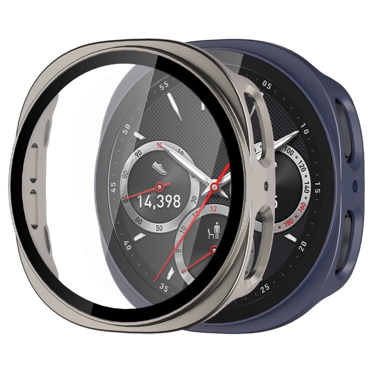 xDfind Tempered Film Integrated Frosted PC Watch Protective Cover, For Samsung Galaxy Watch8 44mm