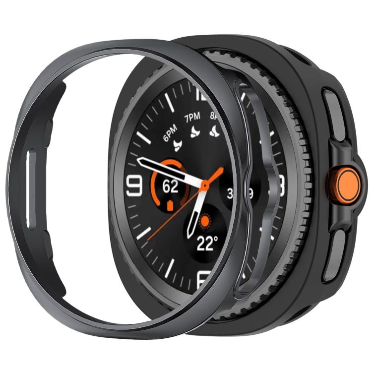 xDfind PC Hollow Half Coverage Watch Cover, For Samsung Galaxy Watch8 Classic 46mm
