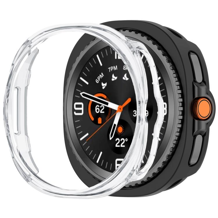 xDfind PC Hollow Half Coverage Watch Cover, For Samsung Galaxy Watch8 Classic 46mm
