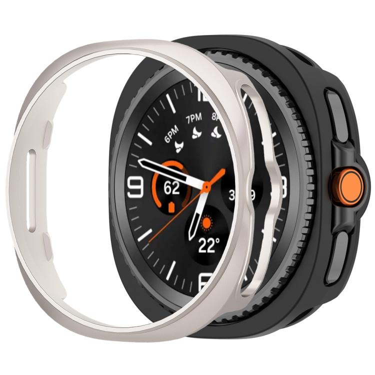xDfind PC Hollow Half Coverage Watch Cover, For Samsung Galaxy Watch8 Classic 46mm