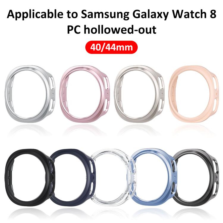 xDfind PC Hollow Half Coverage Watch Cover, For Samsung Galaxy Watch8 44mm