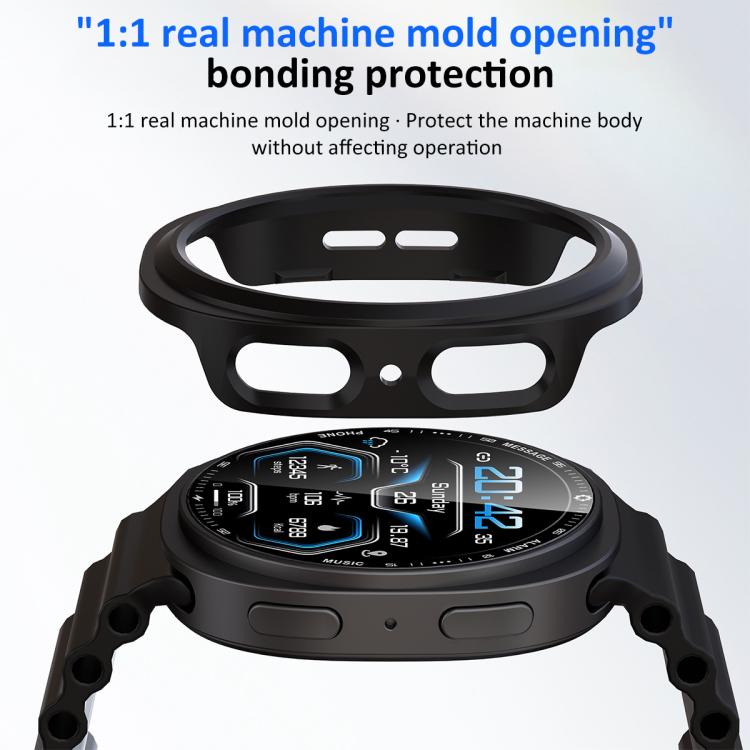 xDfind PC Hollow Half Coverage Watch Cover, For Samsung Galaxy Watch8 44mm