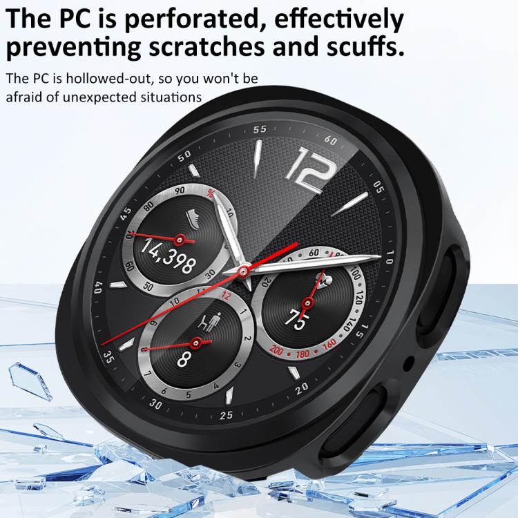 xDfind PC Hollow Half Coverage Watch Cover, For Samsung Galaxy Watch8 40mm