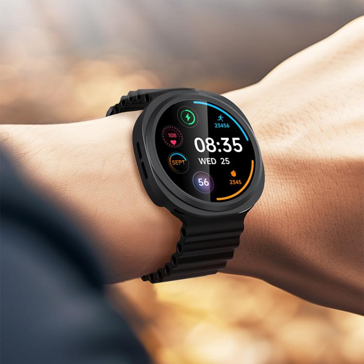 xDfind PC Hollow Half Coverage Watch Cover, For Samsung Galaxy Watch8 44mm