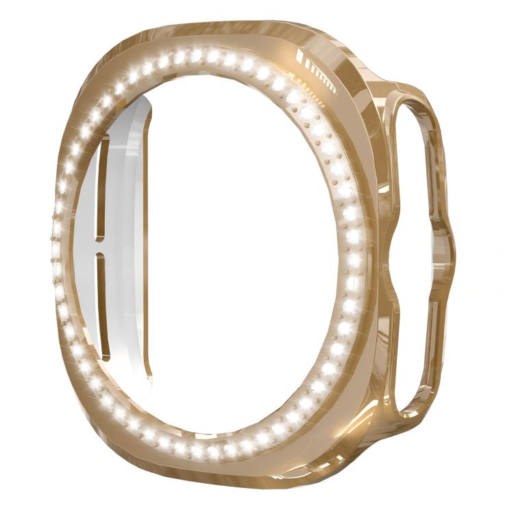 xDfind Single Row Diamond Hollow PC Watch Cover