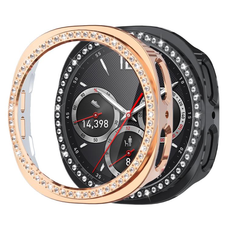 xDfind Single Row Diamond Hollow PC Watch Cover, For Samsung Galaxy Watch8 40mm