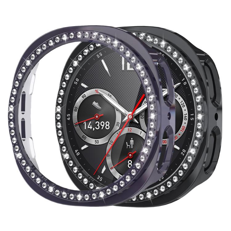 xDfind Single Row Diamond Hollow PC Watch Cover, For Samsung Galaxy Watch8 44mm