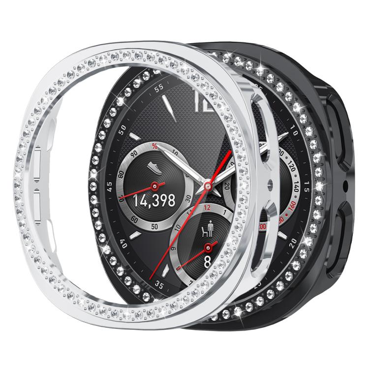xDfind Single Row Diamond Hollow PC Watch Cover, For Samsung Galaxy Watch8 44mm