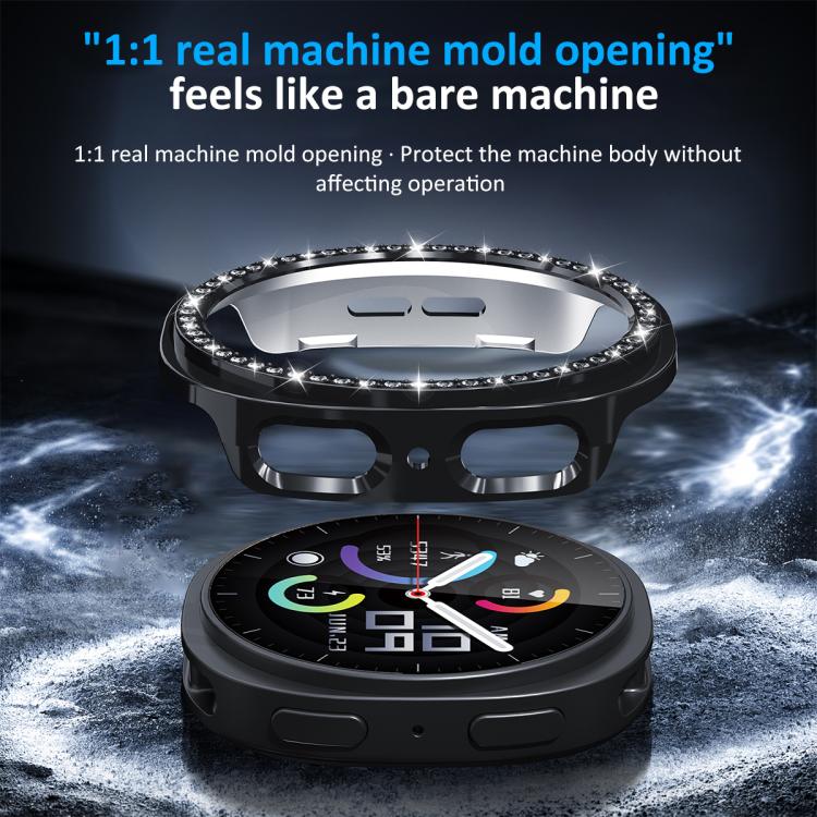 xDfind Single Row Diamond Hollow PC Watch Cover, For Samsung Galaxy Watch8 40mm