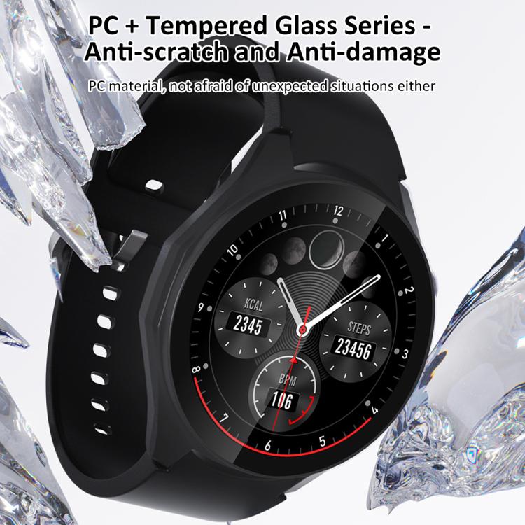 xDfind Graduated Style Tempered Film Integrated PC Watch Protective Cover, For Huawei Watch GT 6 Pro 46mm