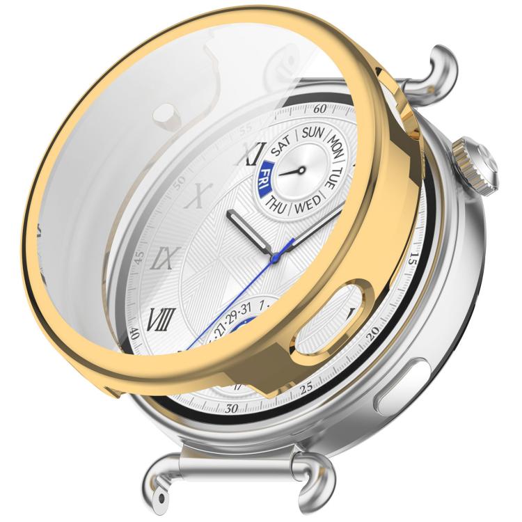 xDfind Plating Tempered Film Integrated TPU Watch Protective Cover, For Huawei Watch GT 6 41mm