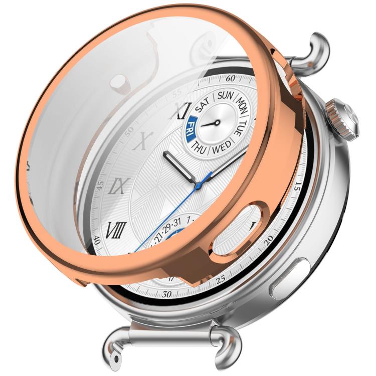 xDfind Plating Tempered Film Integrated TPU Watch Protective Cover, For Huawei Watch GT 6 41mm