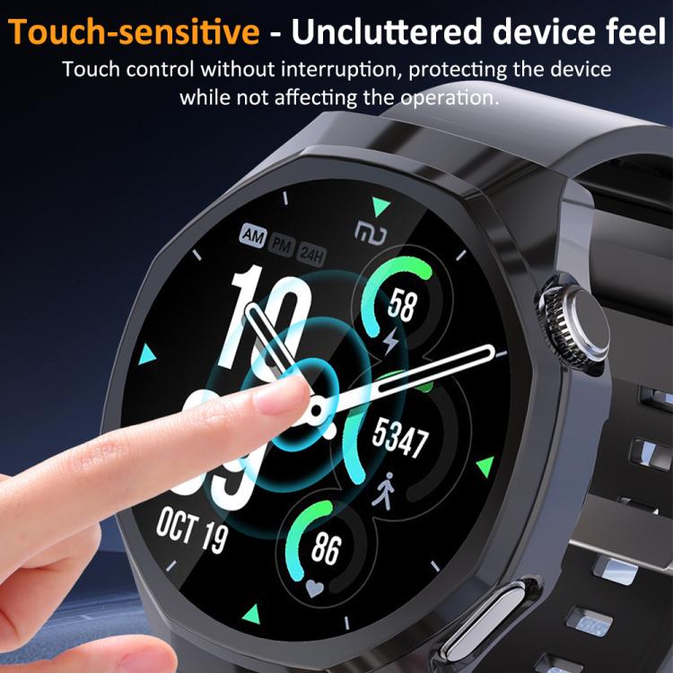 xDfind Plating Tempered Film Integrated TPU Watch Protective Cover, For Huawei Watch GT 6 Pro 46mm
