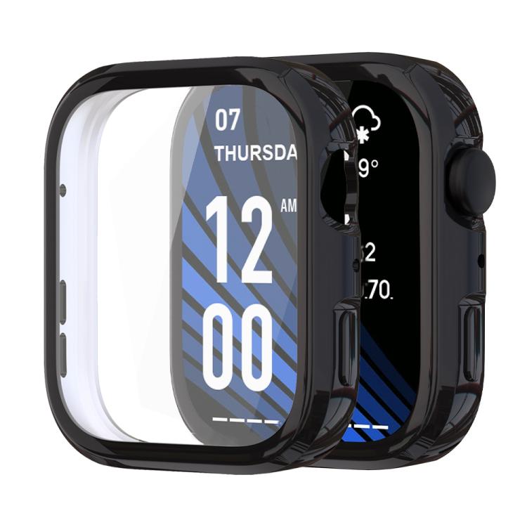 xDfind Plating Tempered Film Integrated TPU Watch Protective Cover, For Huawei Watch Fit 4