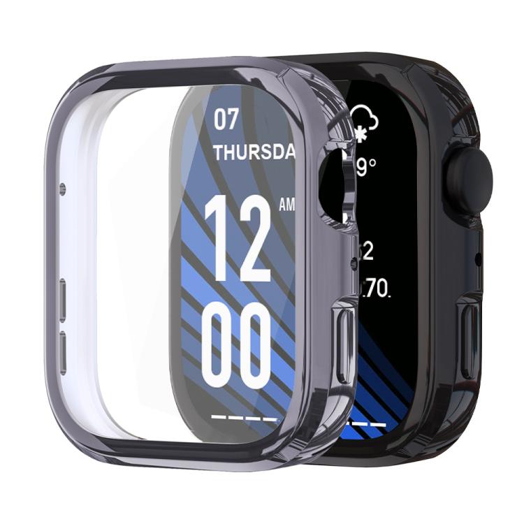 xDfind Plating Tempered Film Integrated TPU Watch Protective Cover, For Huawei Watch Fit 4