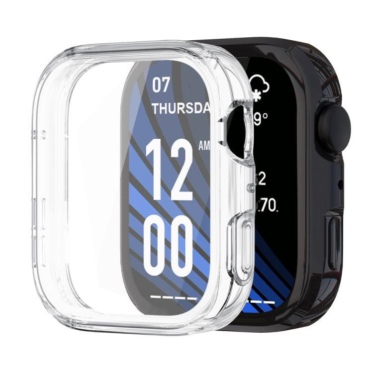 xDfind Plating Tempered Film Integrated TPU Watch Protective Cover, For Huawei Watch Fit 4