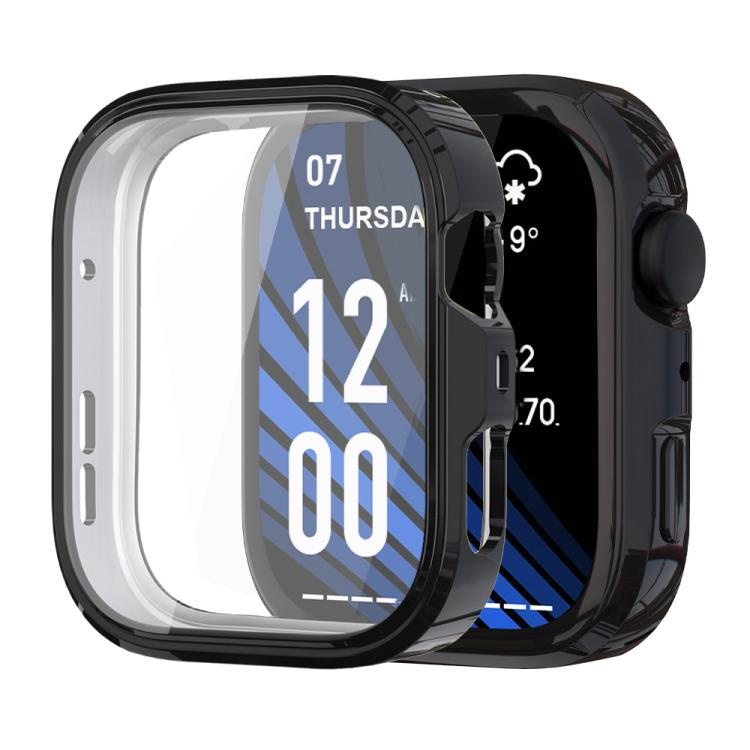 xDfind Plating Tempered Film Integrated TPU Watch Protective Cover, For Huawei Watch Fit 4 Pro