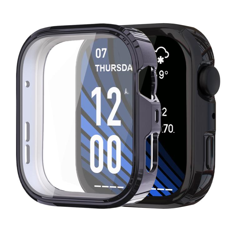 xDfind Plating Tempered Film Integrated TPU Watch Protective Cover, For Huawei Watch Fit 4 Pro
