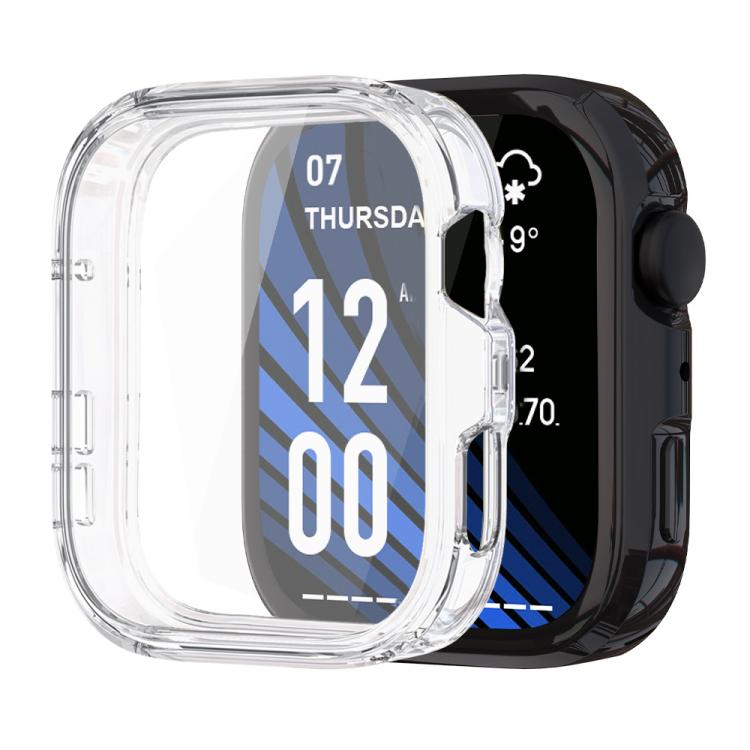 xDfind Plating Tempered Film Integrated TPU Watch Protective Cover, For Huawei Watch Fit 4 Pro