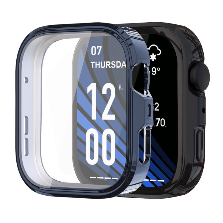xDfind Plating Tempered Film Integrated TPU Watch Protective Cover, For Huawei Watch Fit 4 Pro