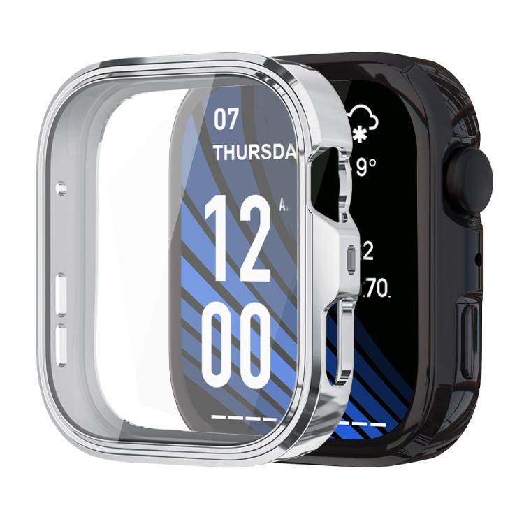 xDfind Plating Tempered Film Integrated TPU Watch Protective Cover, For Huawei Watch Fit 4 Pro