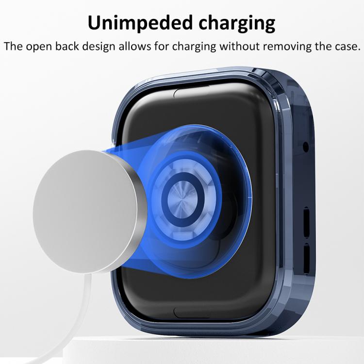 xDfind Plating Tempered Film Integrated TPU Watch Protective Cover, For Huawei Watch Fit 4