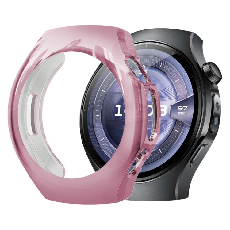 xDfind Plating Tempered Film Integrated TPU Watch Protective Cover, For Huawei Watch 5 42mm