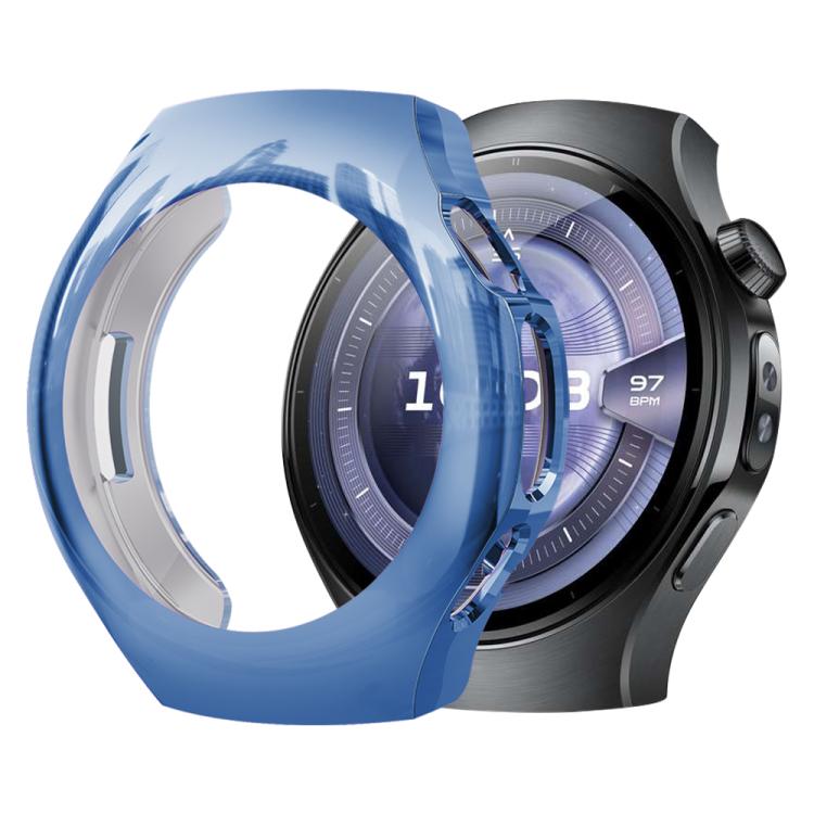 xDfind Plating Tempered Film Integrated TPU Watch Protective Cover, For Huawei Watch 5 42mm