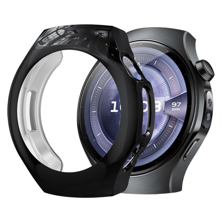 xDfind Plating Tempered Film Integrated TPU Watch Protective Cover, For Huawei Watch 5 42mm