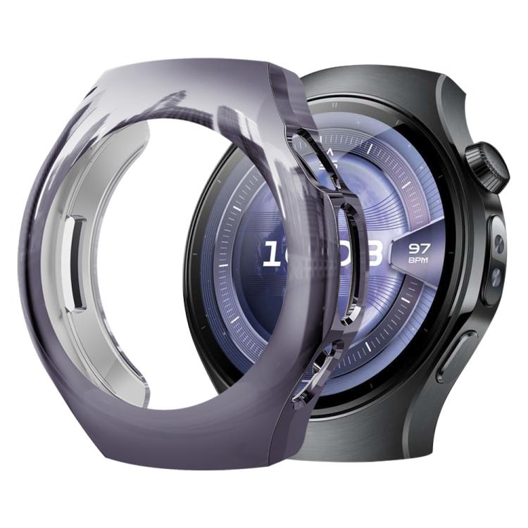 xDfind Plating Tempered Film Integrated TPU Watch Protective Cover, For Huawei Watch 5 42mm