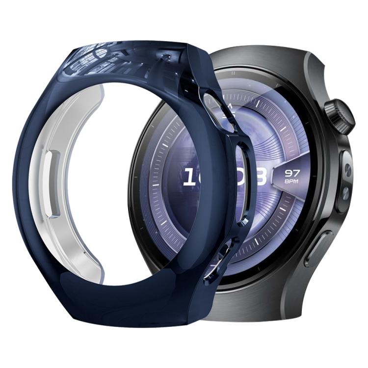 xDfind Plating Tempered Film Integrated TPU Watch Protective Cover, For Huawei Watch 5 42mm