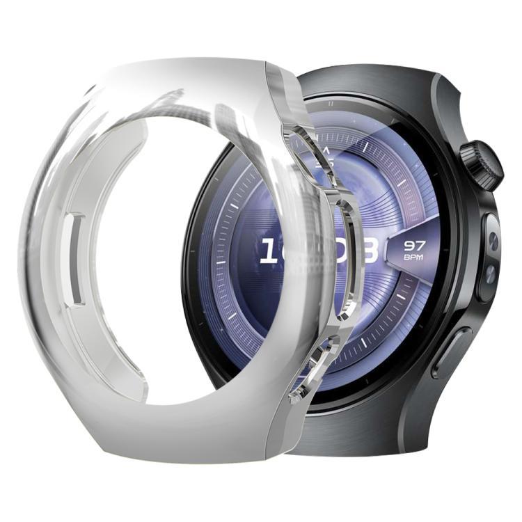 xDfind Plating Tempered Film Integrated TPU Watch Protective Cover, For Huawei Watch 5 46mm