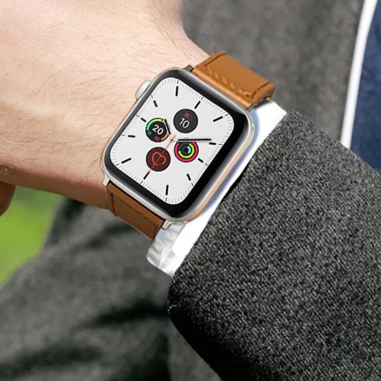 5 Pack xDfind Rivet Buckle Genuine Leather Watch Band, For Apple Watch 42 / 44 / 45 / 46 / 49mm, For Apple Watch 38 / 40 / 41 / S11 42mm