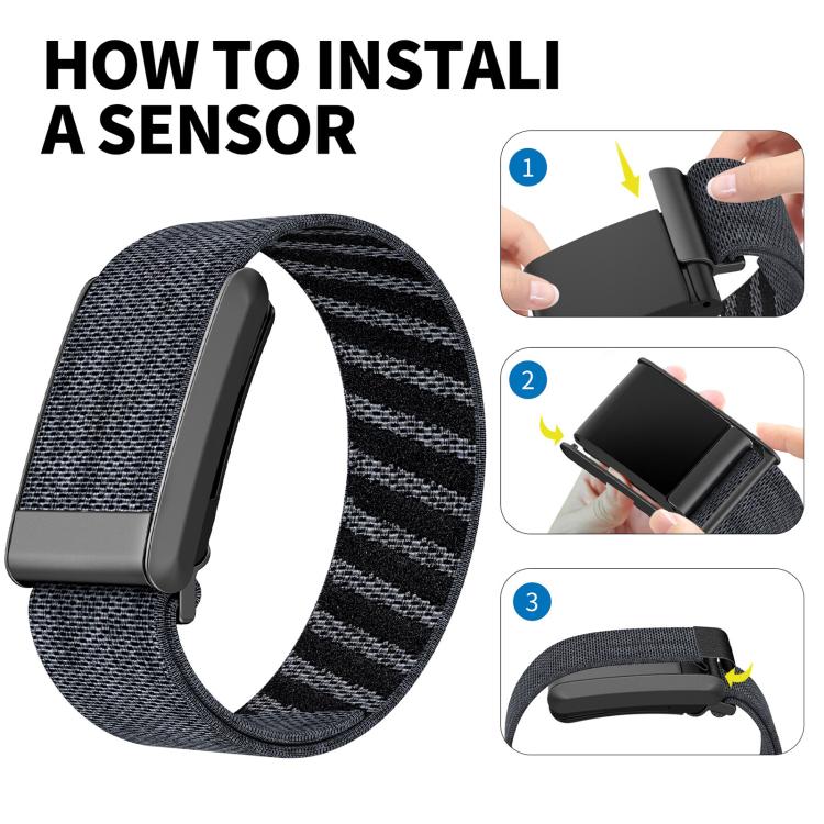 xDfind Sport Elastic Pattern Nylon Watch Band, For WHOOP 5.0