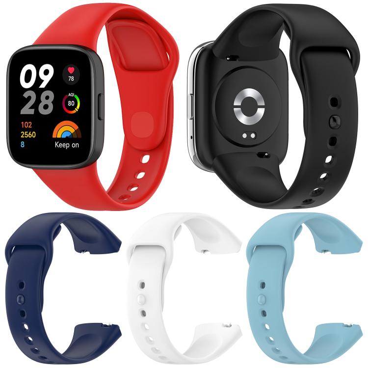 5 Pack xDfind Solid Color Silicone Watch Band, For Redmi Watch 3 Active / Watch 3 Lite