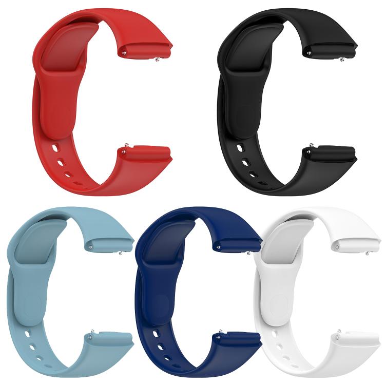 5 Pack xDfind Solid Color Silicone Watch Band, For Redmi Watch 3 Active / Watch 3 Lite