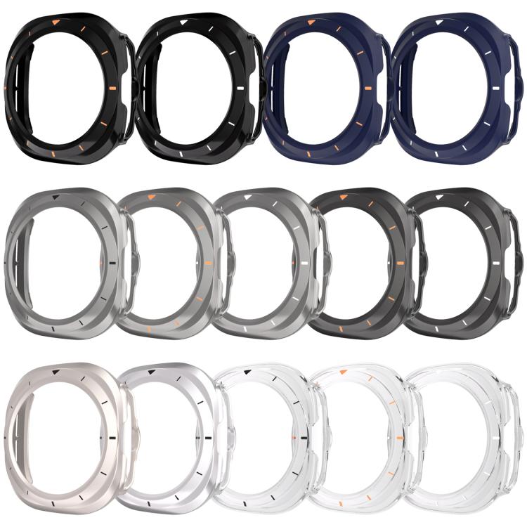 xDfind Scale Frame PC Hollow Watch Cover, For Samsung Galaxy Watch Ultra / Ultra 2025