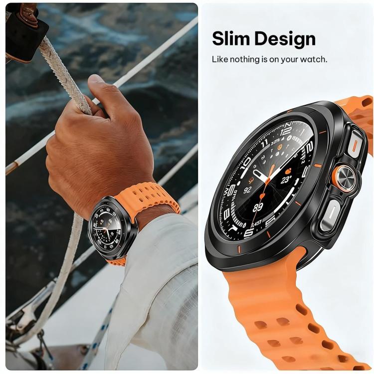 xDfind Scale Frame PC Hollow Watch Cover, For Samsung Galaxy Watch Ultra / Ultra 2025