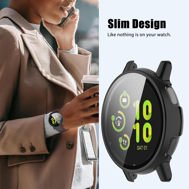 xDfind Tempered Film Integrated PC Watch Protective Cover, For Garmin Vivoactive 5