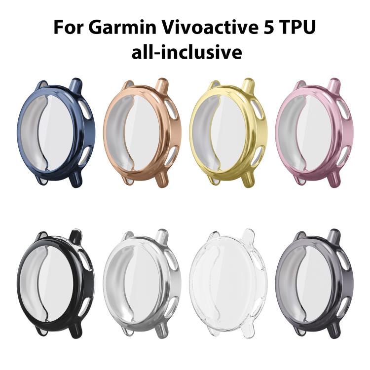 xDfind Film Integrated Electroplated TPU Watch Cover, For Garmin Vivoactive 5