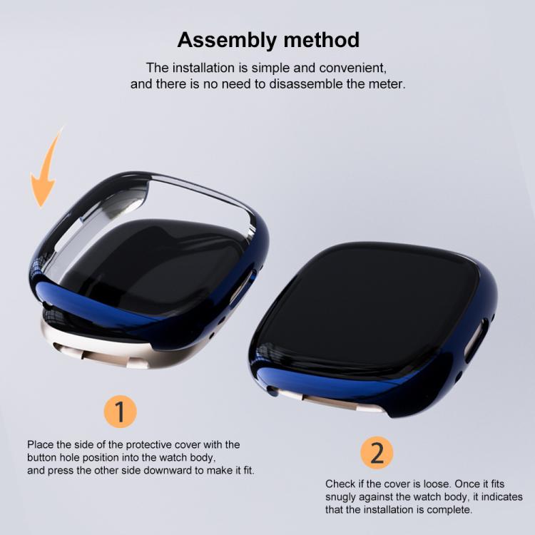 xDfind Full-coverage TPU Watch Protective Cover, For Fitbit Versa 4