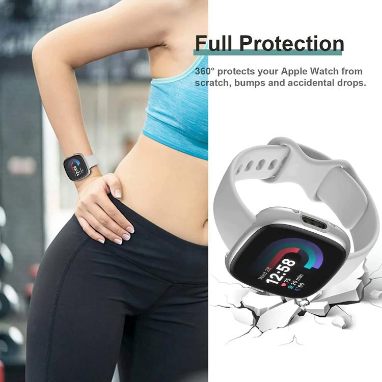 xDfind Full-coverage TPU Watch Protective Cover, For Fitbit Versa 3