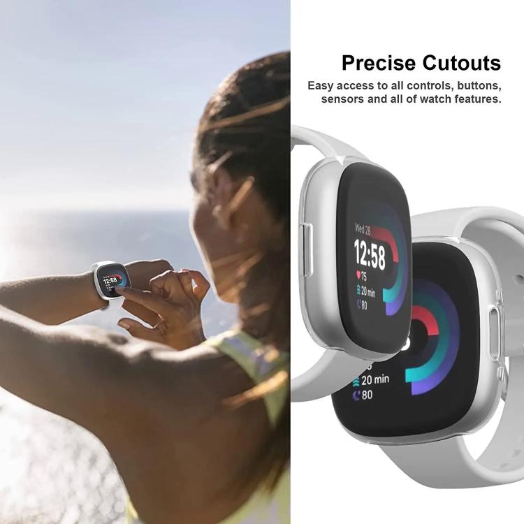 xDfind Full-coverage TPU Watch Protective Cover, For Fitbit Versa 3