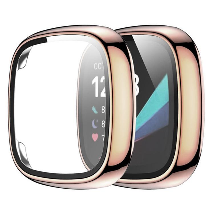 xDfind Tempered Film Integrated PC Watch Protective Cover, For Fitbit Versa 3